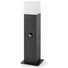 Colonna Lampada da Esterno E27 con Sensore PIR IP44 Giardino 44cm Singola Coppia
