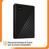 Western Digital WD 2TB My Passport Hard Disk Pc PS Esterno Portatile2,5,USB 3.2 Gen 1/USB 3.0