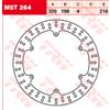 TRW Disco freno con omologazione ABE MST264,DIAM.320 MM,FISSO