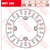 TRW Disco freno, posteriore MST366, FISSO