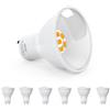 AGOTD Lampadina LED GU10 Bianco Caldo, 5W 3000K 800Lumen, Sostituisce 35W 50W Alogena, Non Dimmerabile, Angolo 120°, 220-240V AC, Confezione da 6