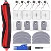Duxivo Accessori di Ricambio per Roborock Q10 S5/Q10 S5+ Aspirapolvere, 1 Spazzola Principale, 4 Filtri Hepa, 4 Panni, 6 Sacchetti, 6 Spazzole Laterali