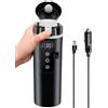 Rauwseul Bollitore intelligente per auto da 12 V, con touch screen, 400 ml, in acciaio inox 304, coperchio a prova di perdite, temperatura variabile (45 - 100 ℃) per caffè, tè e latte, ideale per camion