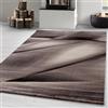 Carpetsale24 Tappeti a pelo corto, colore marrone, disegno astratto, 12715, tappeto rettangolare, Tappeto soggiorno, 200 x 290 cm