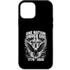Patriotic Christian Eagle Faith USA 4th Custodia per iPhone 12 mini One Nation Under God 1776 2026 Eagle Cross USA 4 luglio
