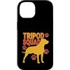 Cani da soma canini resistenti Custodia per iPhone 14 Tripod Squad Dog Three Legs Resilience Support -