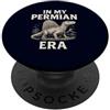 Permian Dimetrodon Prehistoric Era Fossi In My Permian Era Dimetrodon Preistorico Synapside Rettile PopSockets PopGrip Adesivo