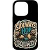 Jimbeels Custodia per iPhone 14 Pro Sideways Hop Squad umorismo furetto zoomies