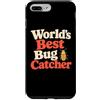 Bug Catcher Gifts Custodia per iPhone 7 Plus/8 Plus Il miglior umorismo per l'entomologia di Bug Catcher del mondo