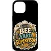 Jimbeels Custodia per iPhone 15 Bee Yard Supervisor umorismo apicoltore