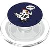 Clucky Moo Farm Humor Co Divertente Moo Pollo Mucca Fattoria Animale Umorismo Uomini Donne Bambini 3 PopSockets PopGrip per MagSafe