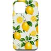 Preposh Custodia per iPhone 12 mini Lemon Preppy Estetica Estate Primavera Carino Girly