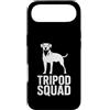 Cani da soma canini resistenti Custodia per iPhone Air Tripod Squad Supporto per la resilienza a tre zampe del cane