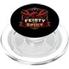 Mardi Gras Novelty Apparel Crawdad esuberante e piccante divertente da donna PopSockets PopGrip per MagSafe