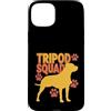 Cani da soma canini resistenti Custodia per iPhone 15 Plus Tripod Squad Dog Three Legs Resilience Support -