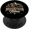PeeKay Apparel - Outdoor Tempo di montagna Escursionismo Campeggio PopSockets PopGrip Adesivo