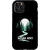 Bagno Nella Foresta Escursioni Lente Nat Custodia per iPhone 11 Pro Nature Reset Trekking Lento Natura Calma