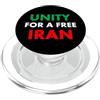 Woman Life Freedom Iran Unity For A Free Iran Unità per un Iran libero PopSockets PopGrip per MagSafe