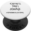 Anti Bullying Pink Apparel Day Anti-bullying Pink Day & Orange Unity Day Spread Kindness PopSockets PopGrip Adesivo