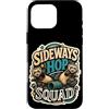 Jimbeels Custodia per iPhone 16 Pro Max Sideways Hop Squad umorismo furetto zoomies