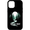 Bagno Nella Foresta Escursioni Lente Nat Custodia per iPhone 12/12 Pro Nature Reset Trekking Lento Natura Calma