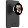 Furry Paw Humor Gifts Non preoccuparti Be Furry Paw Humor PopSockets PopWallet per MagSafe