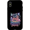 Gamer Mom Coffee Lover Custodia per iPhone X/XS Mamma Esigenze Mana Gamer Mamma Gioco