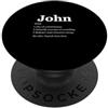The John Boss Lifestyle John Is A Legend Dizionario Definizione Divertente Detto PopSockets PopGrip Adesivo