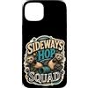 Jimbeels Custodia per iPhone 15 Plus Sideways Hop Squad umorismo furetto zoomies