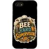 Jimbeels Custodia per iPhone SE (2020) / 7/8 Bee Yard Supervisor umorismo apicoltore