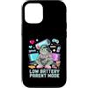 Gamer Parent Frog Gaming Custodia per iPhone 12/12 Pro Batteria scarica Modalità genitore Stanco Gamer