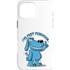 funnYmpression Custodia per iPhone 16 Pro Max Cane blu