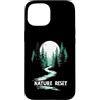 Bagno Nella Foresta Escursioni Lente Nat Custodia per iPhone 15 Nature Reset Trekking Lento Natura Calma