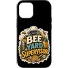 Jimbeels Custodia per iPhone 12/12 Pro Bee Yard Supervisor umorismo apicoltore