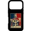 Ancient Mycenaean Greek Mythology Hero Custodia per iPhone 17 Pro Agamennone Antico Eroe di Troia Greco