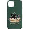 Cute Homeless Cat in a Box Custodia per iPhone 13 Gatto senzatetto carino gattino cartone animato amante gatto animale umorismo
