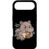 hippo rugby strong mascot run cartoon ru Custodia per iPhone Air Forte ippopotamo rugby corridore cartone animato