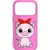 Wistful Custodia per iPhone 17 Pro Carino Piggy Rosa Maiale