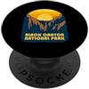National Park Explorer Designs Vista del tramonto vintage del parco nazionale della gola profonda PopSockets PopGrip Adesivo