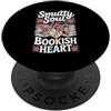Funny Smutty Book Lovers Gifts For Women Smut Reader Smutty Dark Romance Spice Romance Romance Smutt Reader PopSockets PopGrip Adesivo