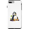 Timowo Studio Custodia per iPhone 7 Plus/8 Plus Pinguino Con Uva Illustrazione