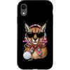Vintage Retro Knitting Cute Lover Women Custodia per iPhone XR Filato quadrato per uncinetto Big Floppa Caracal Cat Meme Granny