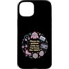 Vintage Humor Gifts Co Custodia per iPhone 15 Plus Divertente design vintage con scritta Please be patient with me