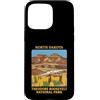 North Dakota National Park Vintage Gifts Custodia per iPhone 15 Pro Max Parco Nazionale Theodore Roosevelt Nord Dakota Vintage