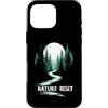 Bagno Nella Foresta Escursioni Lente Nat Custodia per iPhone 16 Pro Max Nature Reset Trekking Lento Natura Calma