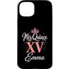 Mis Quince Emma Tees Custodia per iPhone 15 Plus Mis Quince Emma 15 Quinceanera Messicano Compleanno XV Festa