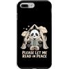 Panda Reading Peace Bookworm Custodia per iPhone 7 Plus/8 Plus Panda Reading Per favore Lasciami leggere in pace