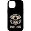 Alpha Wolf Don't Worry Kitten Custodia per iPhone 14 Non preoccuparti, Kitten Daddy è qui, meme maschile Alpha Wolf