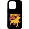 Cani da soma canini resistenti Custodia per iPhone 15 Pro Tripod Squad Dog Three Legs Resilience Support -