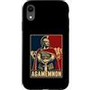 Ancient Mycenaean Greek Mythology Hero Custodia per iPhone XR Agamennone Antico Eroe di Troia Greco